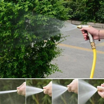 New High Pressure Water Spray Adjustable Nozzle Car Wash Garden Tools Household Garden Car Wash Car Wash Water Gun 2