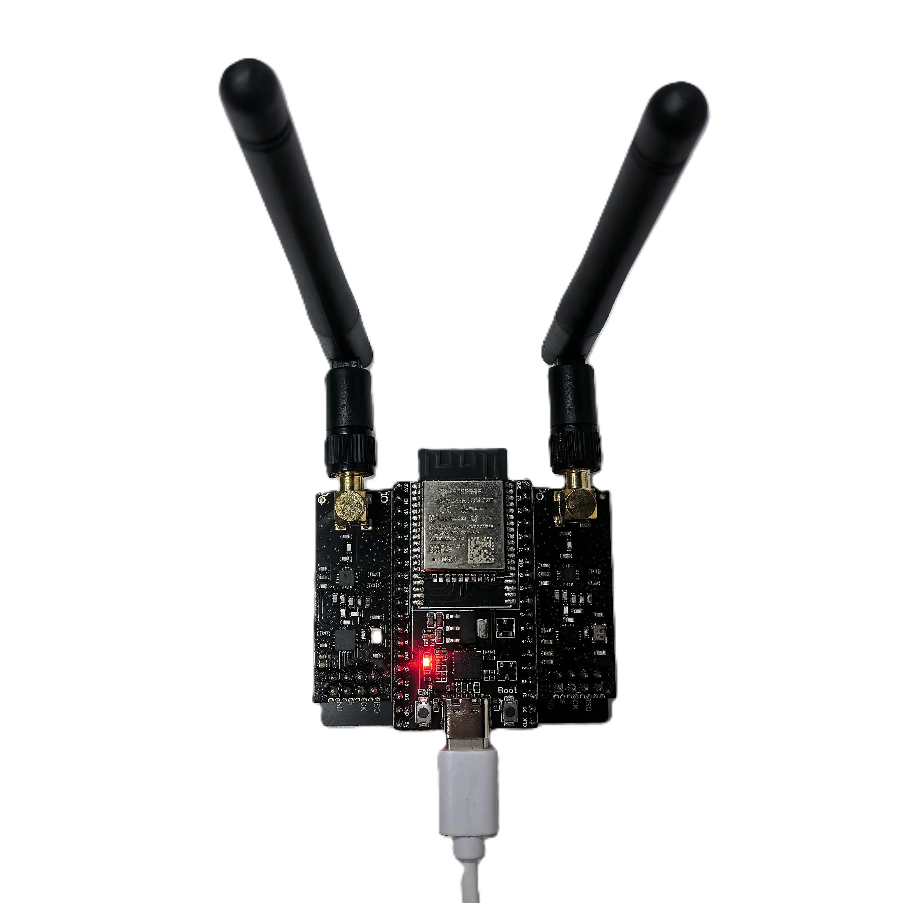 ตัวเลือกสินค้า บอร์ดพัฒนา ESP32 DevKitC โมดูล NRF24L01 PA LNA 2.4GHz บลูทูธสำหรับ IoT