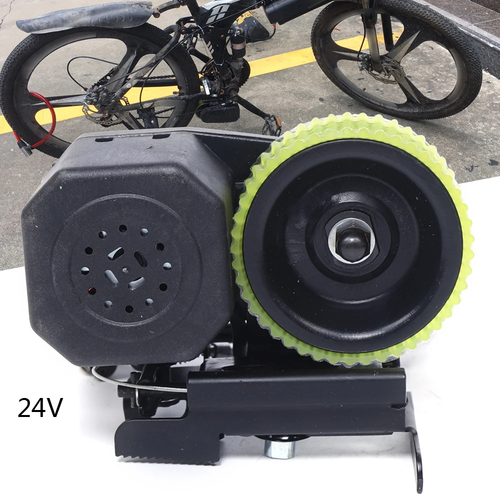 electric friction drive bicycle motor kit 24V/36V 250W/350W Kit, E-Bike Left Side Motor Mountain Bicycle Conversion Set with Twist/Thumb Throttle, Fit Most of Common Bicycle : Sports & Outdoors Friction Drive Electric Bike Booster