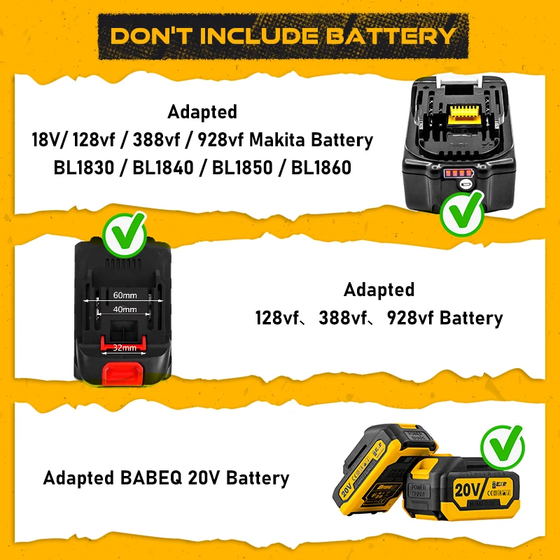 Makita18-21V 배터리 전동 공구용 브러시리스 전기 임팩트 드릴, 3 in 1 전기 무선 스크루 드라이버, 180N.M 토크, 13mm