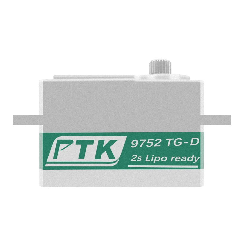 

PTK 9752TG-D Metal 1/8 1/10 Remote control car drift Flat Sports car squat servo High speed model servo Low servo