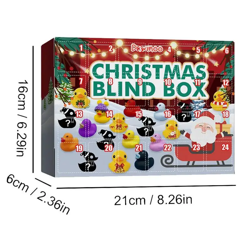 Christmas Advent Calendar Ducks 24 Days