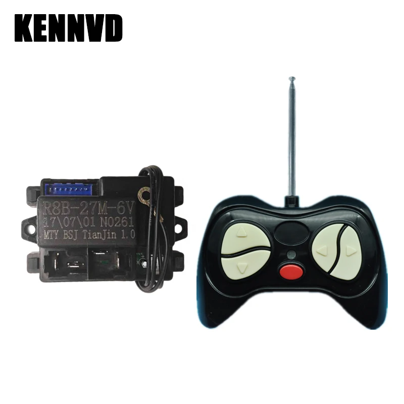 Children's 27MHz Electric Car Remote Control Receiver and Transmitter