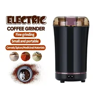 Coffee Grinder Stainless Steel Nuts Beans Grains Mill Herbs Electric Grinding Machine Multifunctional Coffee Bean Grinding Home 1