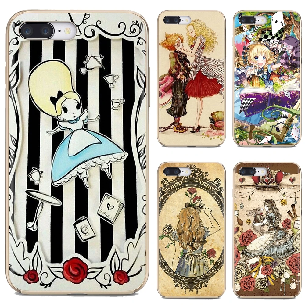 Tattooed Alice in Wonderland Kawaii Silicone Phone Case For Samsung Galaxy S10 S10E S20 FE S21 S30 S8 S9 S7 Plus Ultra Edge Lite |