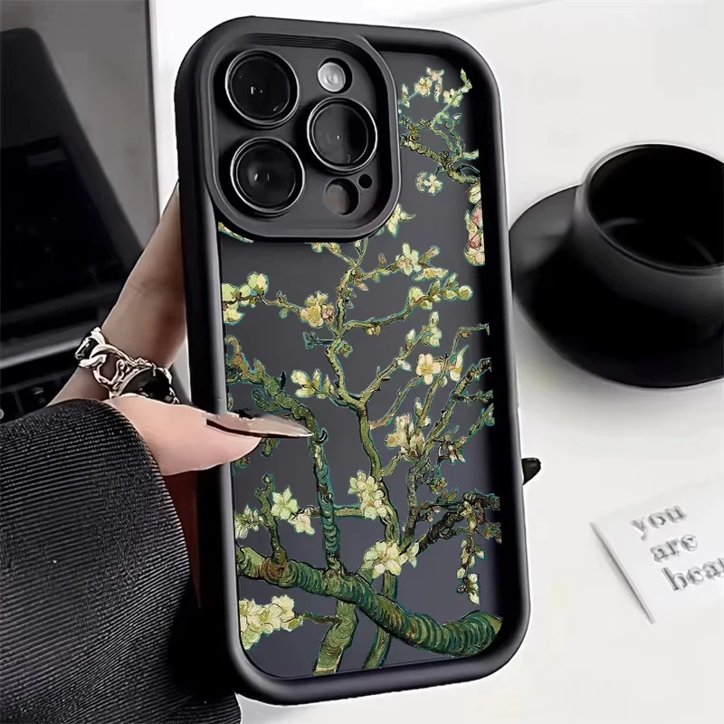 Van Gogh Starry Sky & Sunflowers Artistic Phone Case Cover