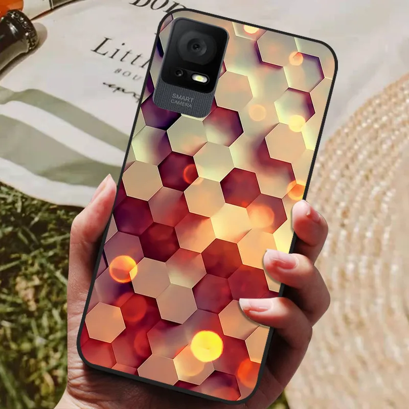 Black Silicone TPU Phone Cover with Soft Bumper Protection