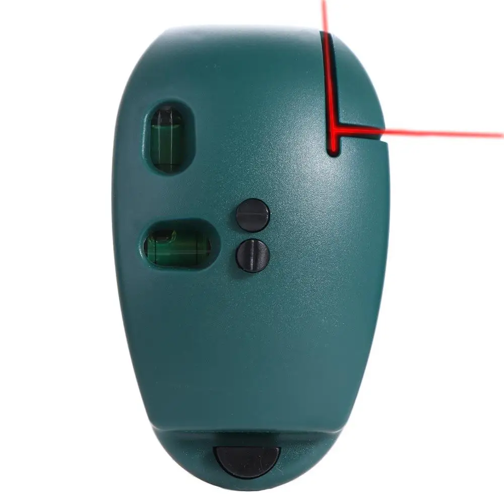 Vertical Mouse Laser Level Infrared Horizontal Line Right Angle Bubble Level Leveling 20M Long Distance 2 Lines Laser Levels