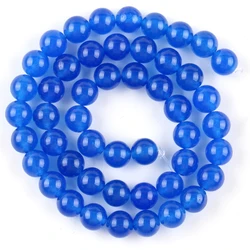 Vibrant Natural Stone Beads - Multi - Size Colorful Jaspers & Turquoises for DIY Jewelry & Bracelets (Lake Blue Jade)