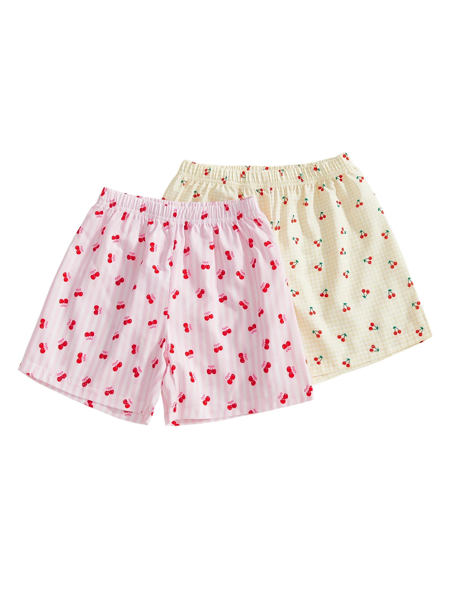 2 Pack Toddler Boys Shorts Set Stylish Dinosaur Print Elastic Waist Shorts Casual Outfit for Playtime and Beyond