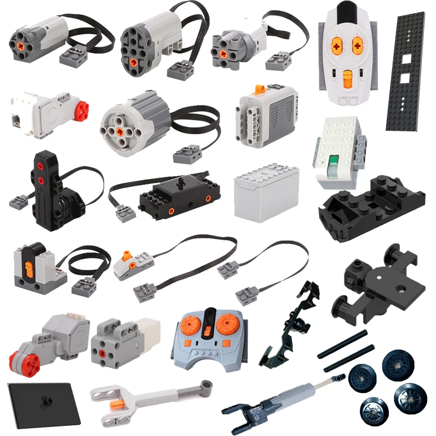 Power Function Building Block Technical Motor Parts Multi-Tool