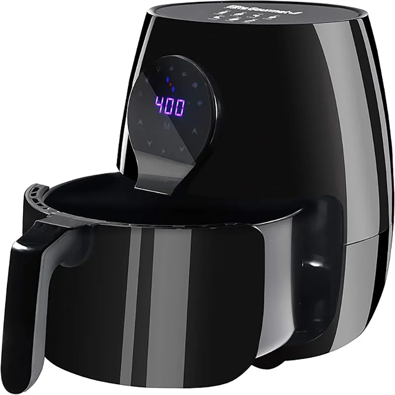 Digital Air Fryer 5.3Qt Hot Air Fryer 7 Menu Functions, Oil-Free Healthy Cooker, Timer and Temperature Control, PFOA/PTFE Free 2