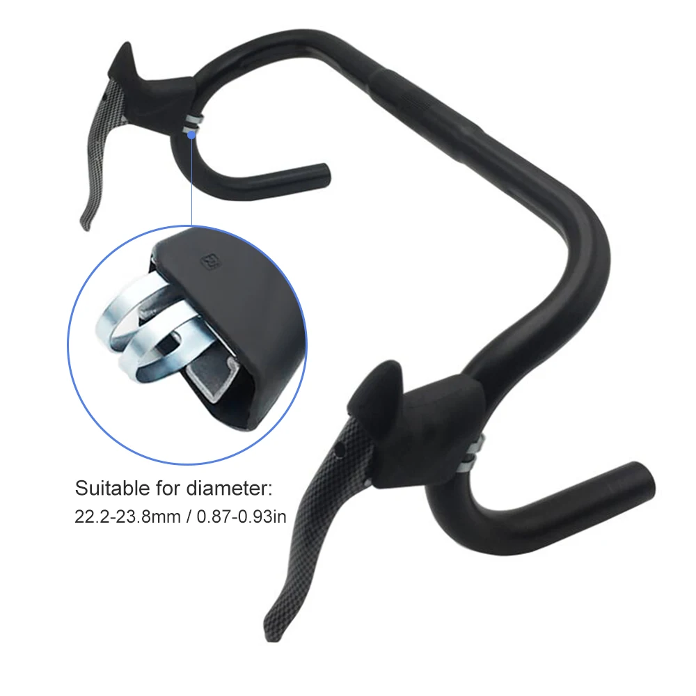Bicycle Brake Handle Anti-slip MTB Road Bike Aluminum Front Rear Brake Levers Drop Bar Bicycle Handlebar Bike Accessories