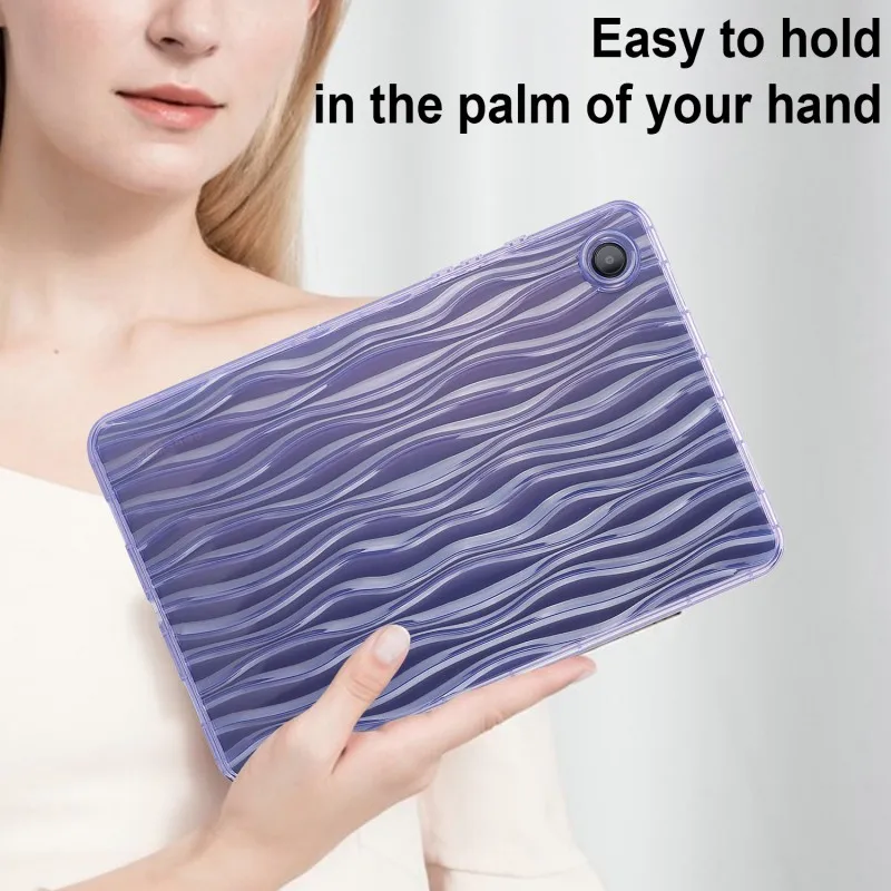 

Luxury TPU Soft Tablet Cover For Samsung Galaxy Tab S6 Lite SM-P610 P613 A8 X200 10.5 A7 Lite 8.7 T220 Shockproof Shell Cover