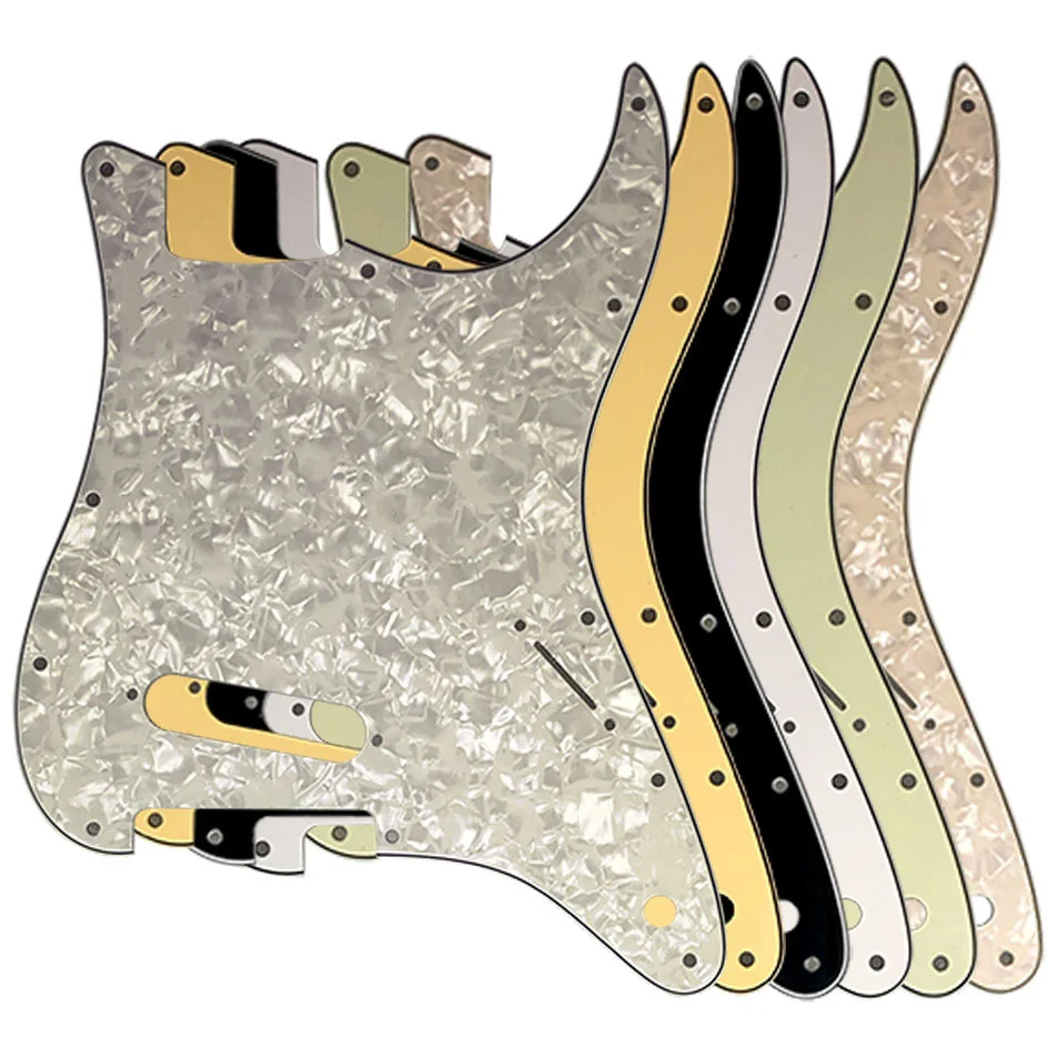 

Guitar Pickguard - For USA / Mexico Fd Standard Strat 72' 11 Screw Hole St With 1 Single Pickup Scratch Plate Multicolor Choice