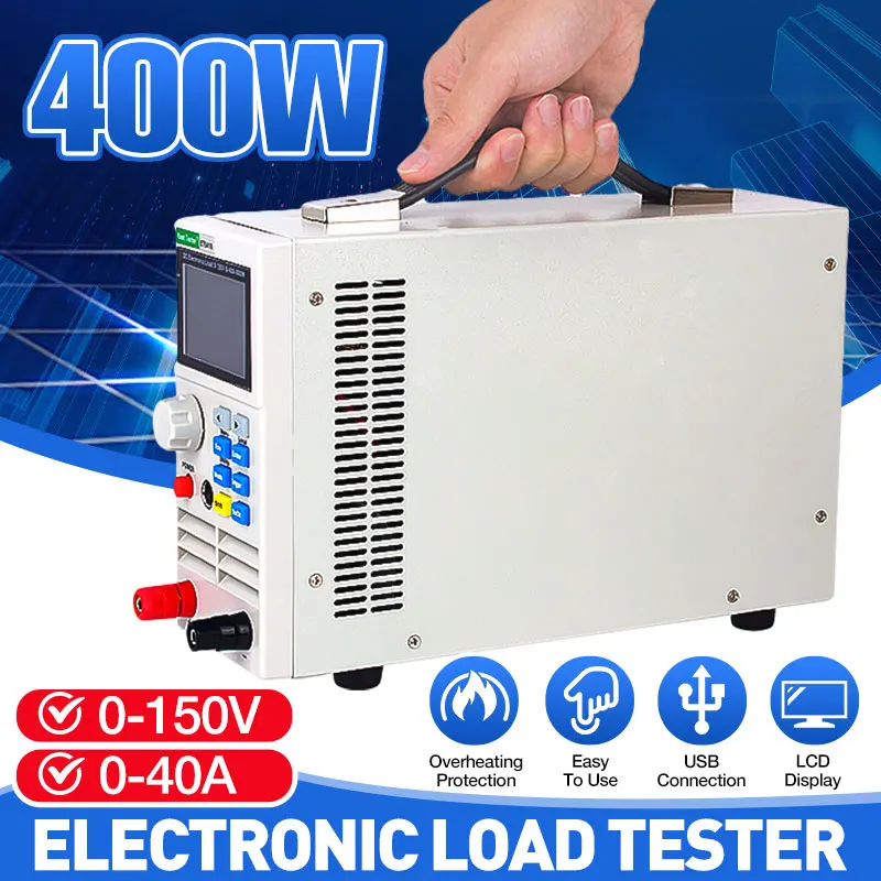 ET5410 Professional DC Electronic Load Programmable Digital Control Battery Capacity Tester