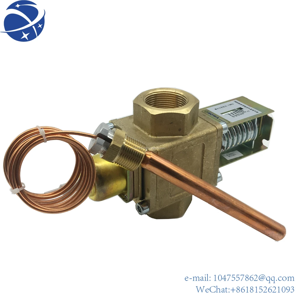 

YunYi15HP water cooled condenser capacity regulator maintain stable condensing pressure so that it is easy reach gauge