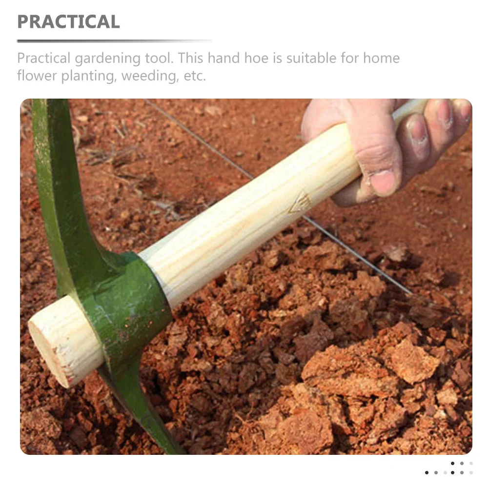 Steel Garden Steel Hollow Hoe Household Pickaxe Convenient Gardening Tool Multifunctional Pickaxe 4