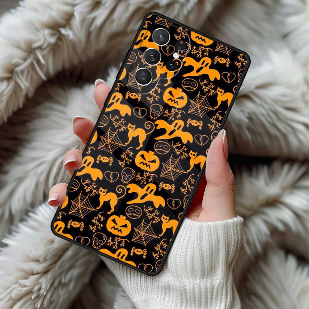 Spooky Halloween Aesthetic TPU Phone Case Cover