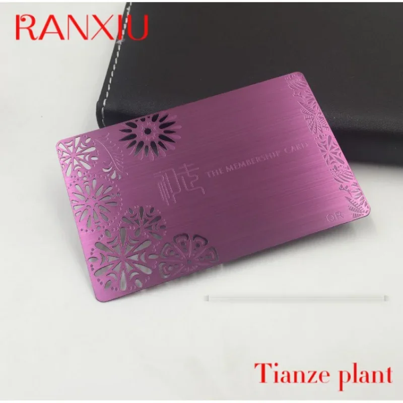

Custom Custo etal Card VIP ebers Card Printing etal Busins Card