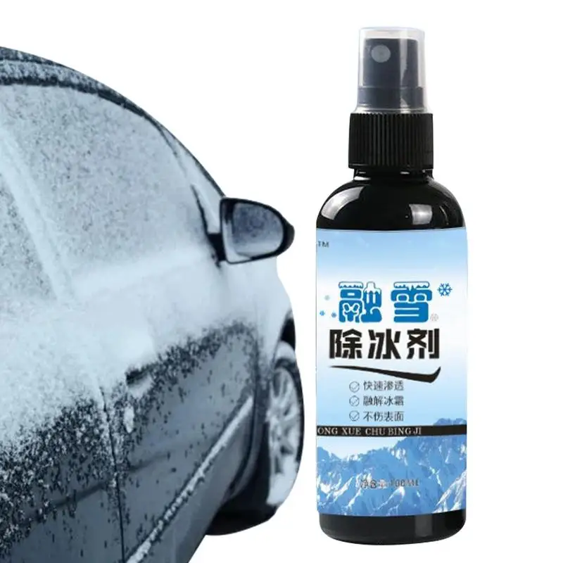 

100ml Ice Melting For Car Powerful Fast Snow Cleaner For Instantly rost quickly windshield On Glass Exhaust Pipe Rearview Mirror