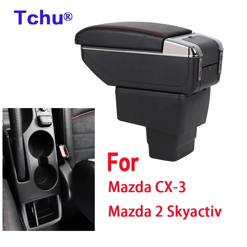 For Mazda CX3 armrest For Mazda 2 armrest For Mazda demio armrest car