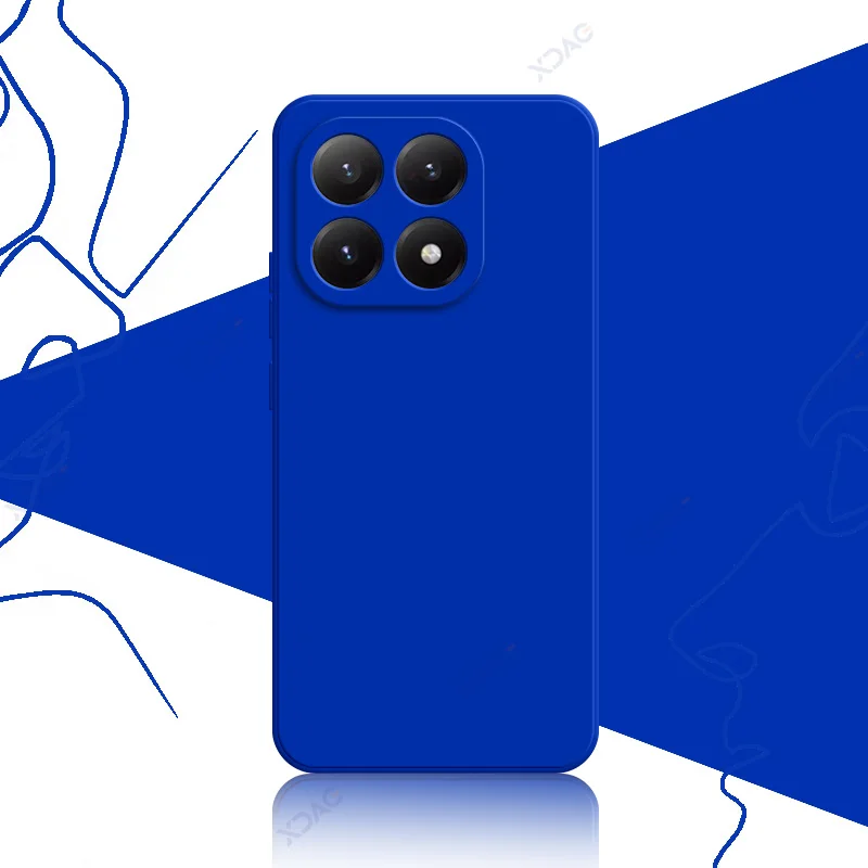 Luxury Waterproof Silicone Back Cover for Mobile Phones - Soft 360° Protection