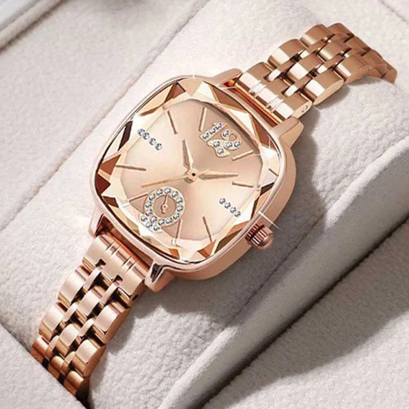MAYZHISU Luxury Watch for Woman Waterproof Stainless Steel Quartz Ladies Watch High Quality Women's Watches Elegant Female Clock 3