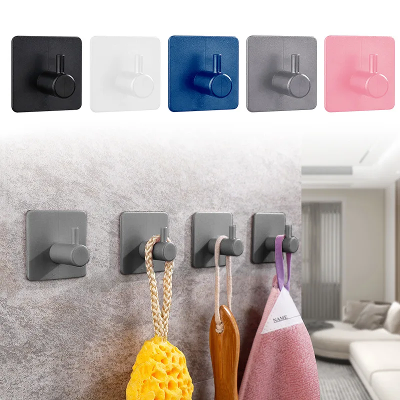 Robe Hook Self Adhesive Bathroom Hooks Towels - Self Adhesive Bathroom Hooks  Robe - Aliexpress