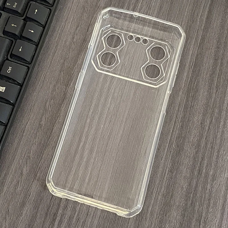 KJYFOANI Custodia In Silicone TPU Per IIIF150 B2 – Ultra Sottile + 3 Pellicole Vetro Temperato – Nero