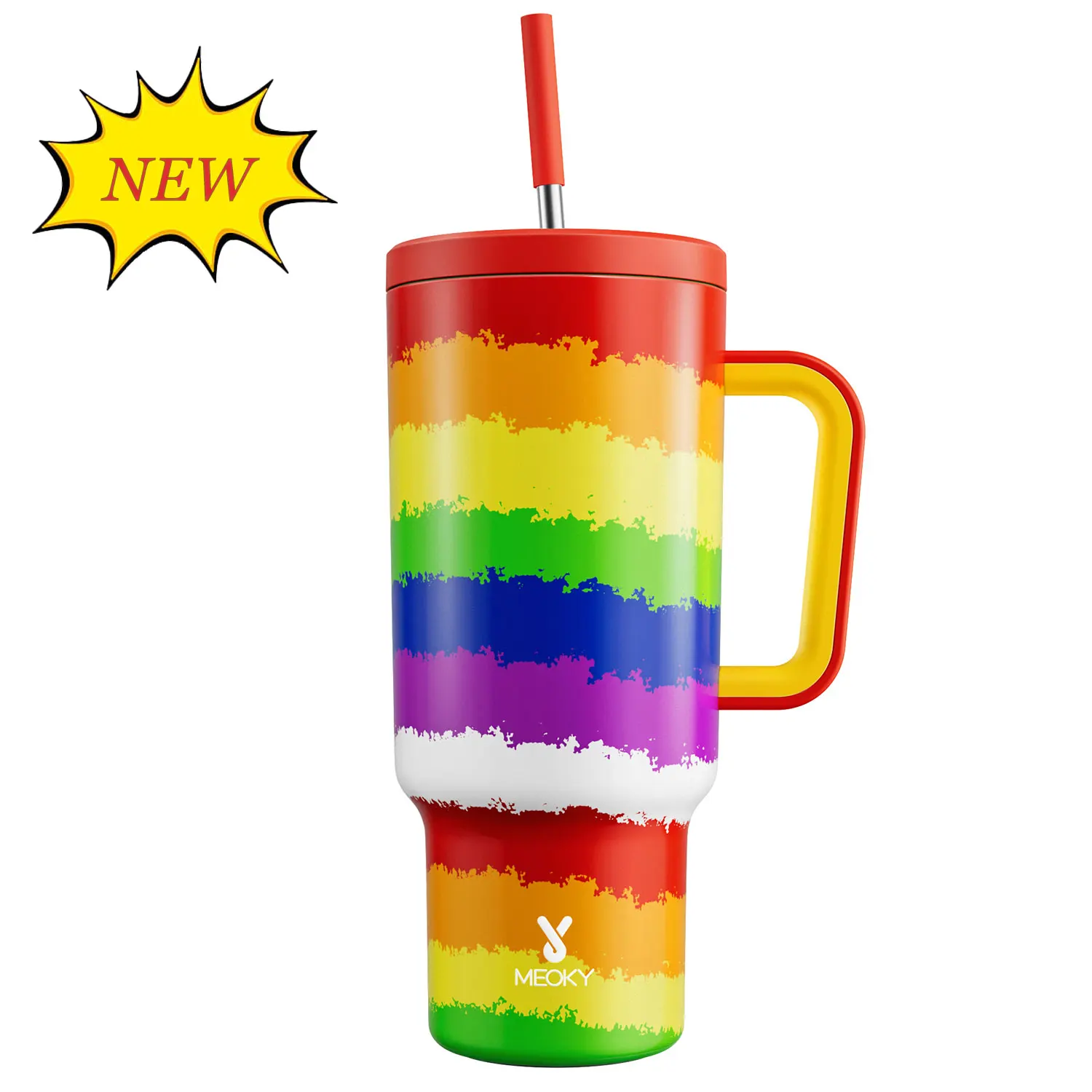 Stainless Steel Straw Cup leak-proof 1