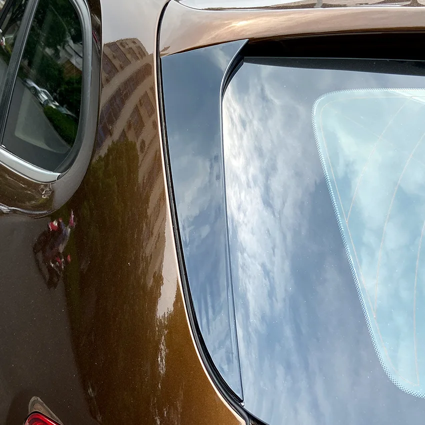 

Rear Window Side Spoiler For BMW X1 E84 2009-2015 ABS Gloss Black 2pcs Side Spoiler Canards Splitter Auto Replacement Parts