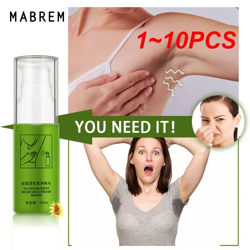 

1~10PCS 20ml Body Odor Sweat Deodor Spray Lasting Body Underarm Feet Sweating Deodorizer Eliminate Bad Smell Antiperspirants