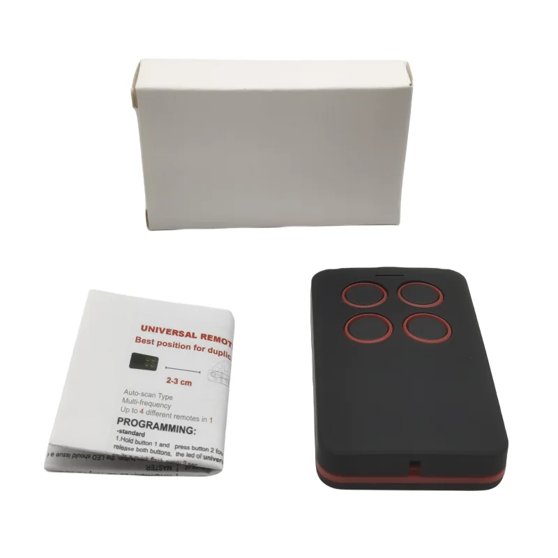 Télécommande Universelle 4 En 1 Pour Portails Et Garages - Télécommande Rolling Code Multifrequence De 280 A 868 Mhz Programmateur Autoapprenant 98412199