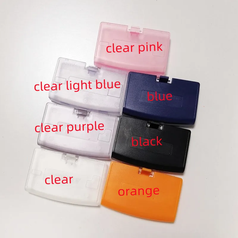 20 Pcs Repair For Gba Battery Cover Lid Door Replacement For Gba Back Door Case Repair