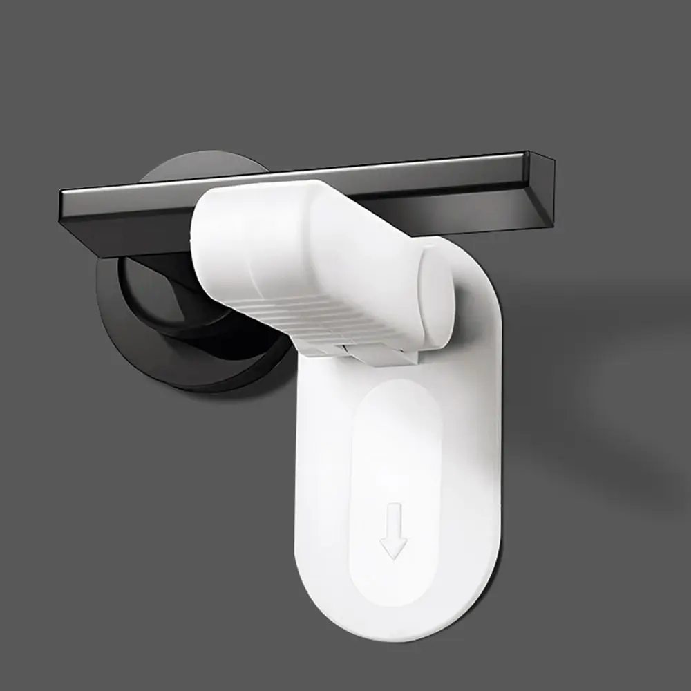 ABS Door Handle Lock Anti-pinch Transparent Child Safety Lock Self Adhesive Multifunctional Safety Protection Buckle Door Handle door child locks