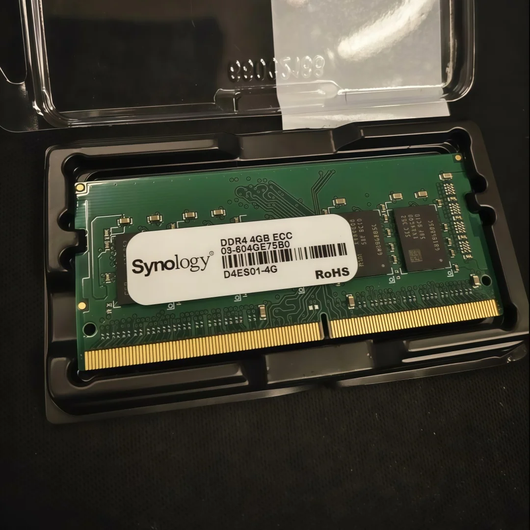 오리지널 시놀로지 D4ES01-4G/8G/16G DDR4 ECC 언버퍼드 SODIMM SO-DIMM 메모리 모듈