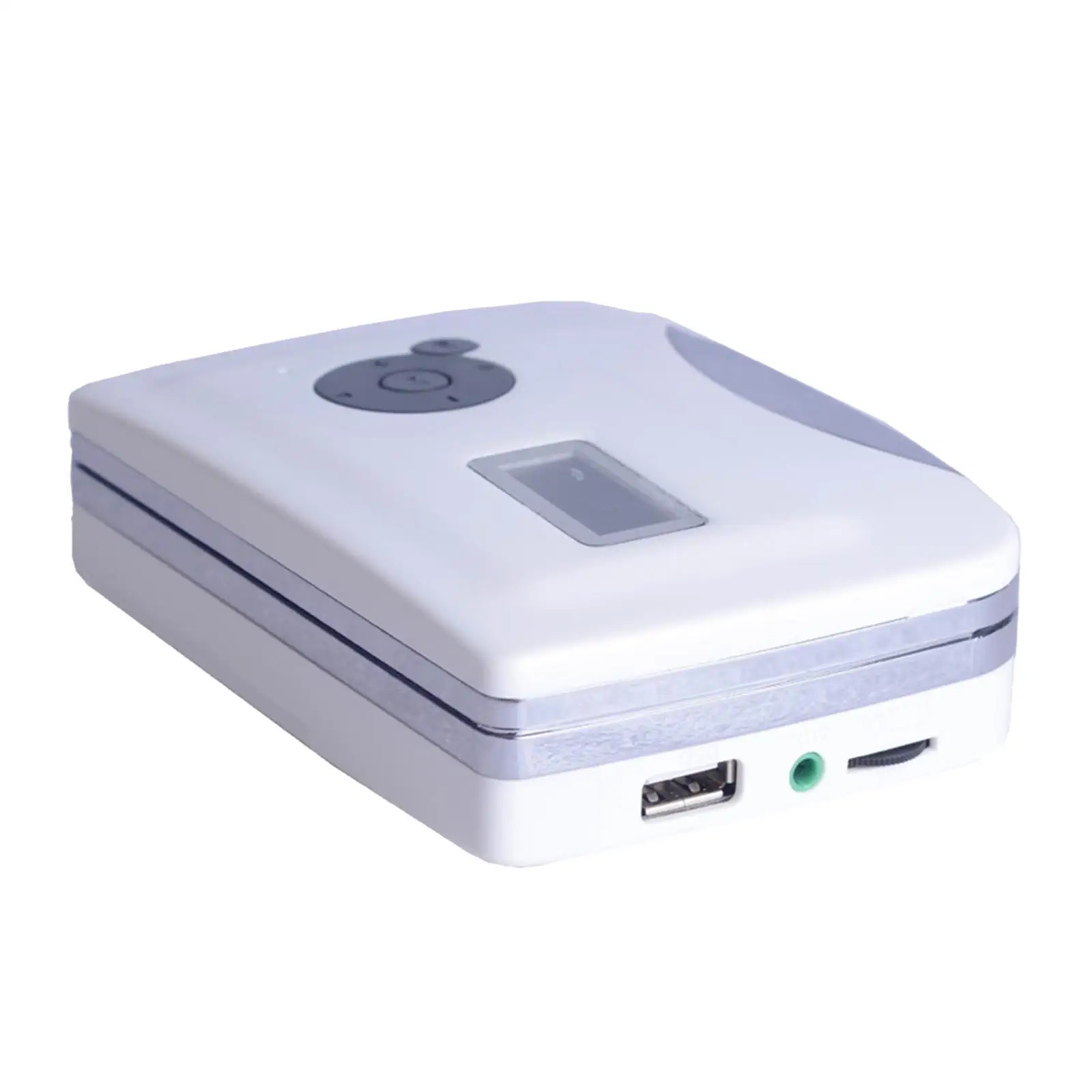 Portable Cassette Player Built-in Mic Volume Control Walkman Cassette Tape Recorder 3 Converter No PC Required