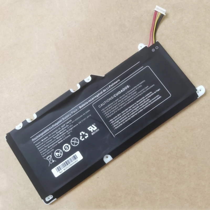 Bateria de Substituição do Portátil 11.4v 50.59wh 4350mah para Positivo Master N2140 Netbook Tablet pc Novo Nv6366683s - Imagem 3