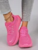 Spring and Autumn New Product Women's Candy Color Simple, Comfortable, Breathable, Wear resistant Lace up Sports Shoes 2