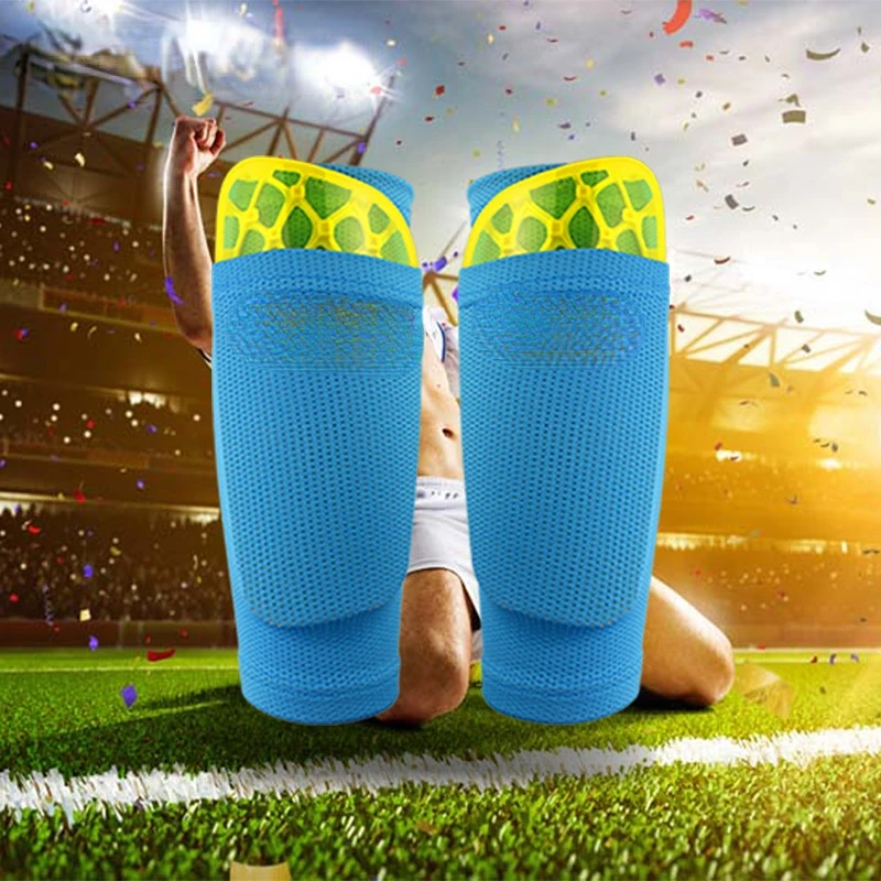 Football Shin Guards Pocket Leg Sleeves Adult Support Sock Nylon Solid Color Shin Protector Soccer Gear soccer shin guards,shin guard pads