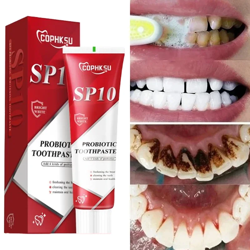 Probiotic Toothpaste Whiten Tooth Remove Plaque Stains Teeth Whitener Oral Hygiene Clean Fresh Breath Teeth Care Products,teeth whitening essence,teeth whitening product,teeth health product