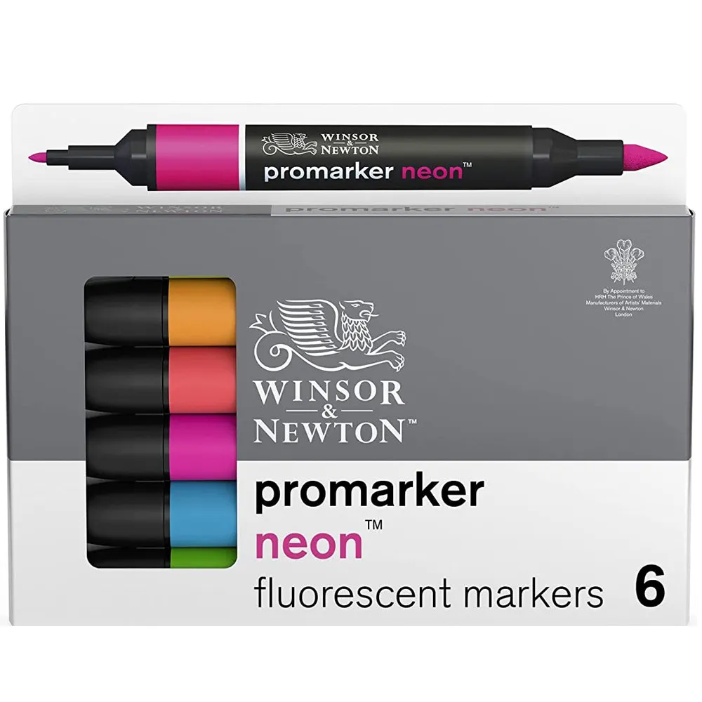 Winsor & Newton Professionelles Comic-Marker-Set 6/12/24 Farben Doppelspitze Alkoholbasierte Kunstmarker für Illustration & Skizzieren – Detail 26