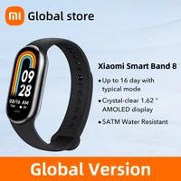 ln stock Global Version Xiaomi Band 8 1.62'' AMOLED Ultra Long Battery Life 16 Days Smart Bracelet 150+ Sport Modes 1