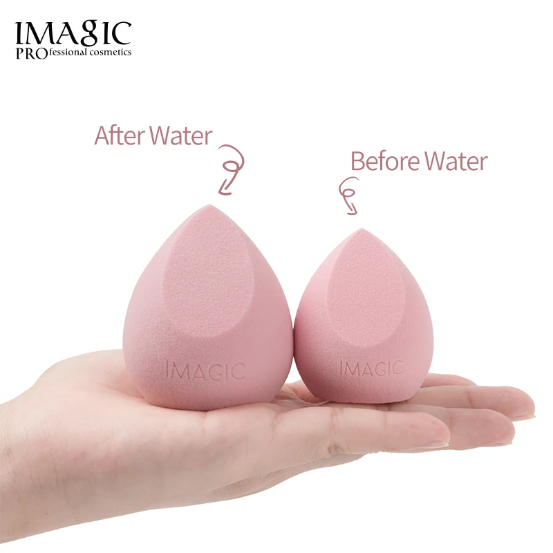IMAGIC Makeup Sponge Professional Cosmetic Puff For Foundation Concealer Cream Beauty Make Up Soft Water Wholesale 2