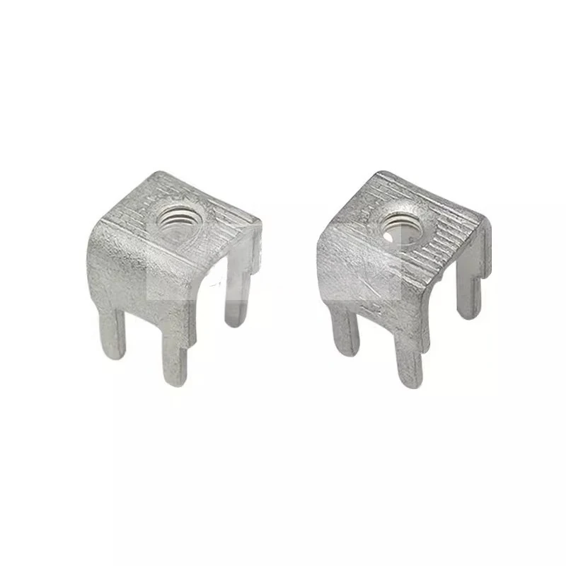 PCB-7 용접 단자 M4 PCB 단자 회로 기판 홀더 나사형 펜스형 단자대 5*10 5개