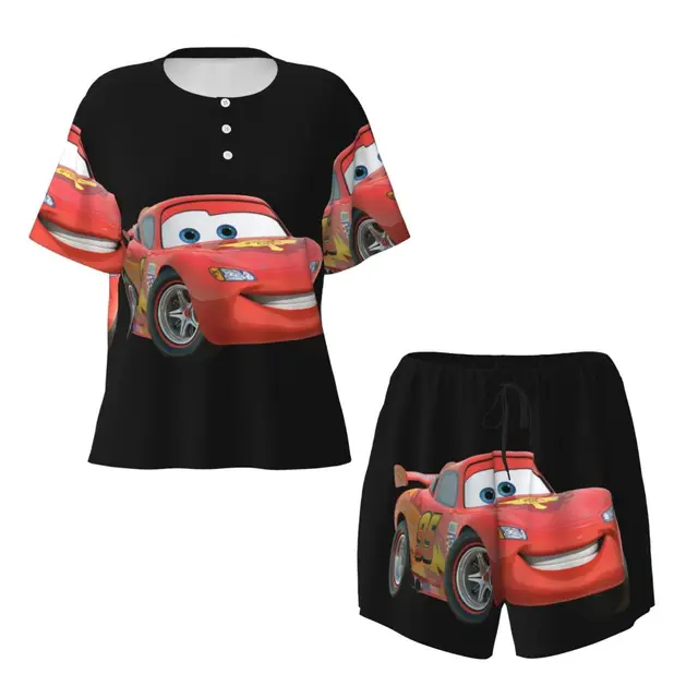 Matching Pjs Mcqueen Pjs Lightning Mcqueen Pajamas Set, Mcqueen T