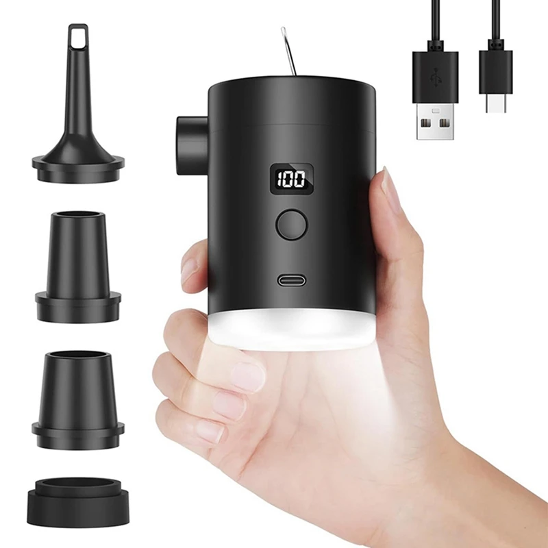 AAAN-Outdoor Portable Camping Air Pump 5