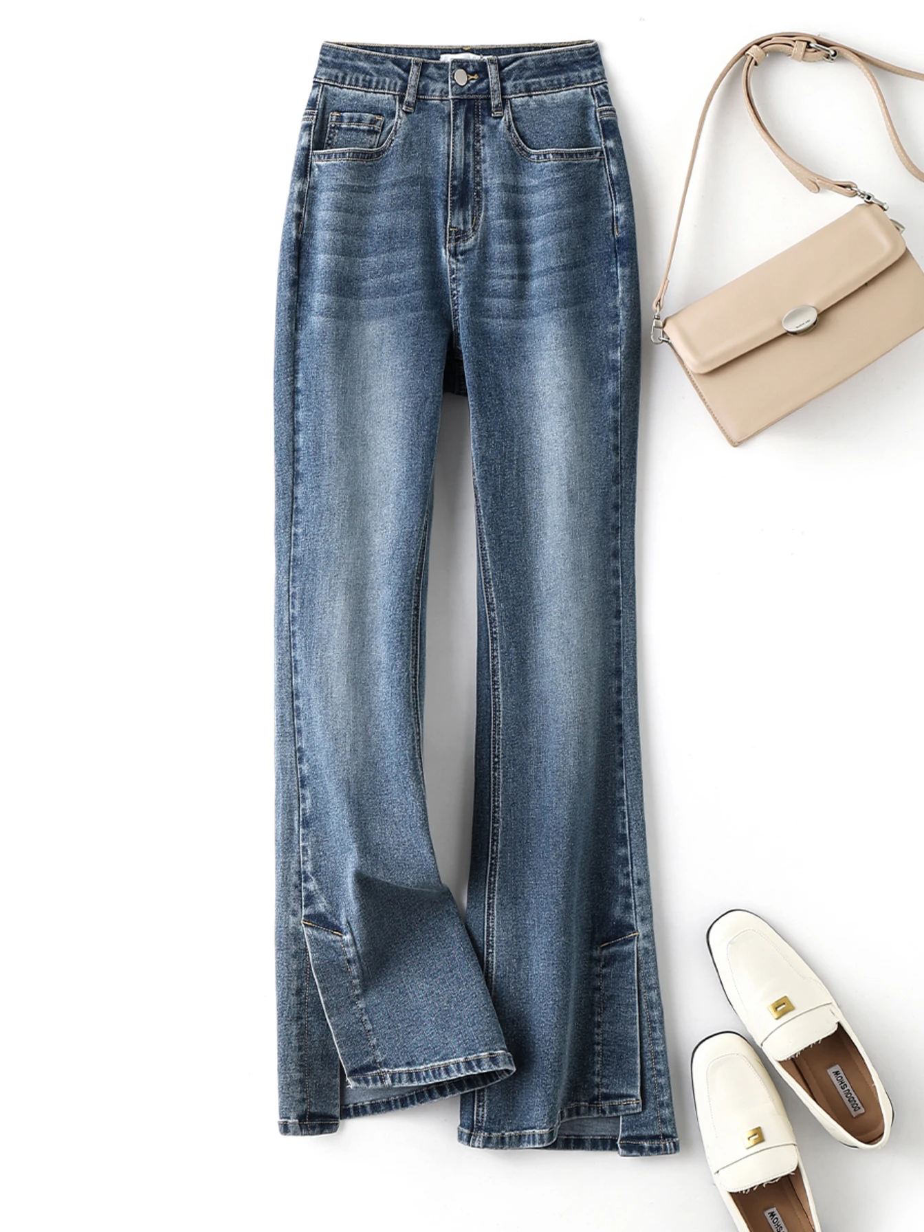 

Новинка осени 2024, женские джинсы, тонкие эластичные облегающие брюки из джинсовой ткани