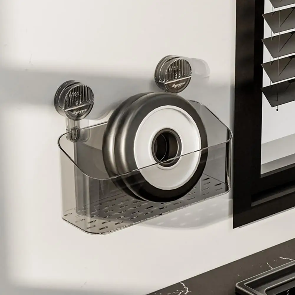 Storage Shelf Shower Caddy With Strong Suction Cup Removable Quick Drying Easy Cleaning Drainable Shower Rack Bathroom Supplies